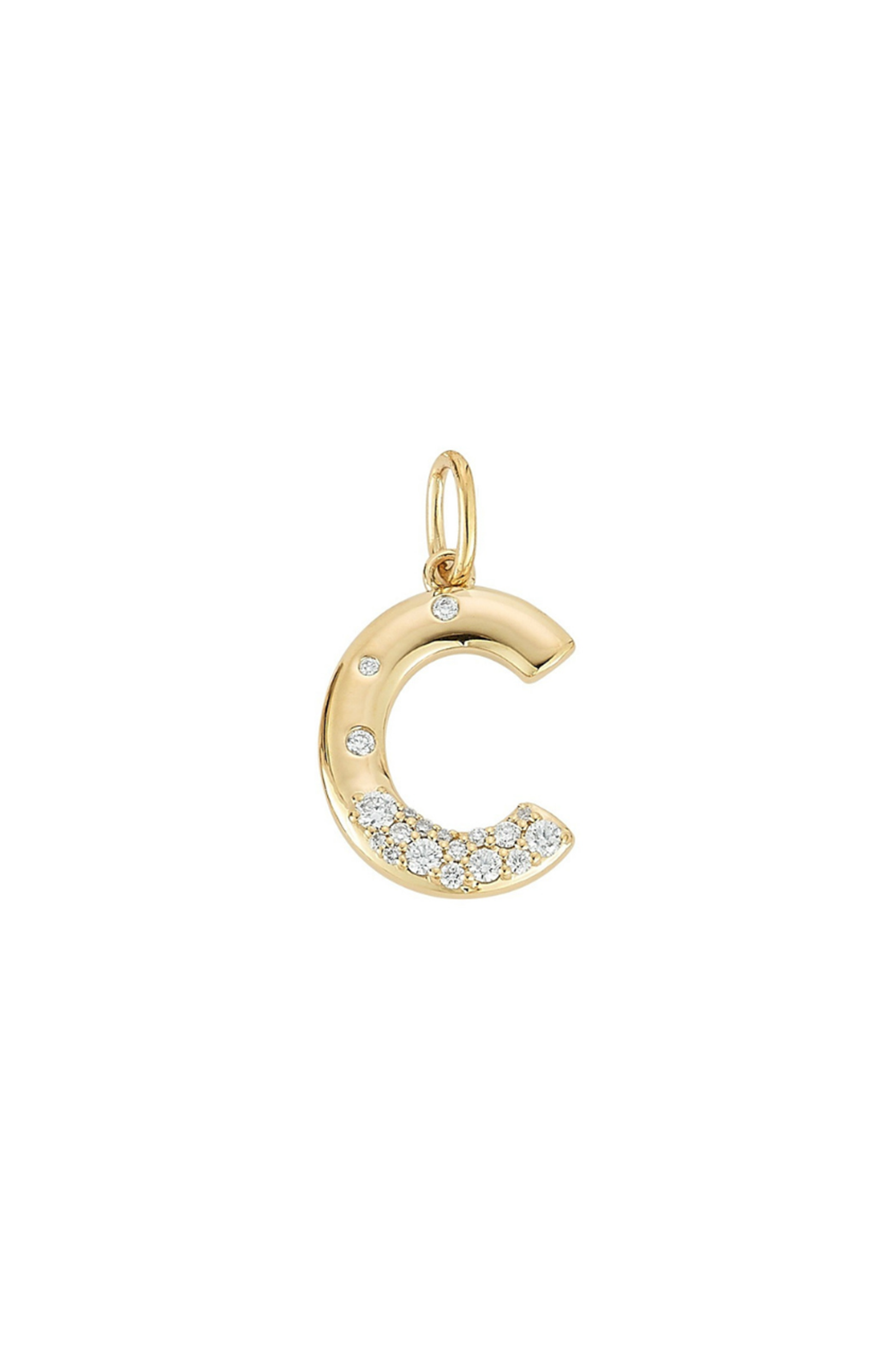 Diamond Cynthia Rose Initial Charm