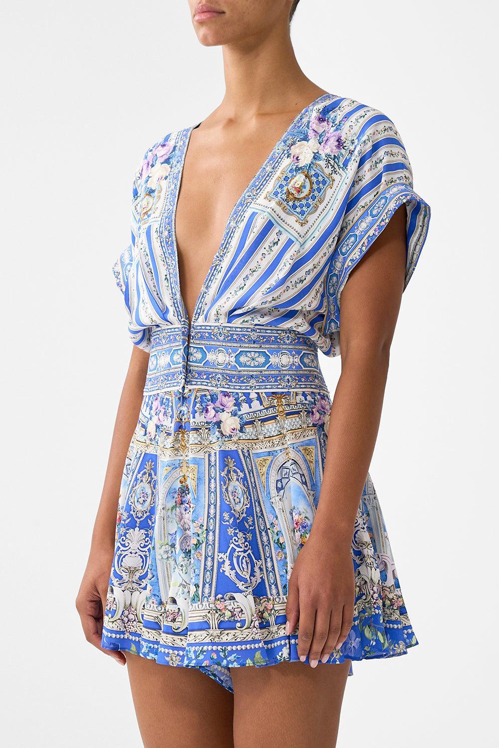 Button Waist Playsuit-OTTOOPPU-XS-CLOTHINGPANTJUMPSUIT-CAMILLA