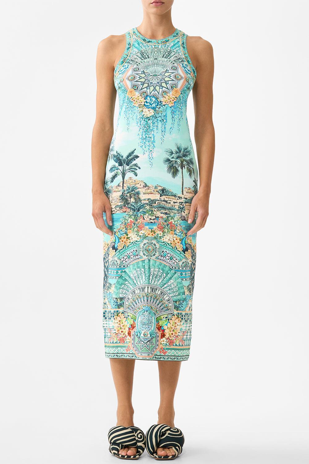 Sleeveless Tank Dress-MULTI-XS-CLOTHINGDRESSCASUAL-CAMILLA