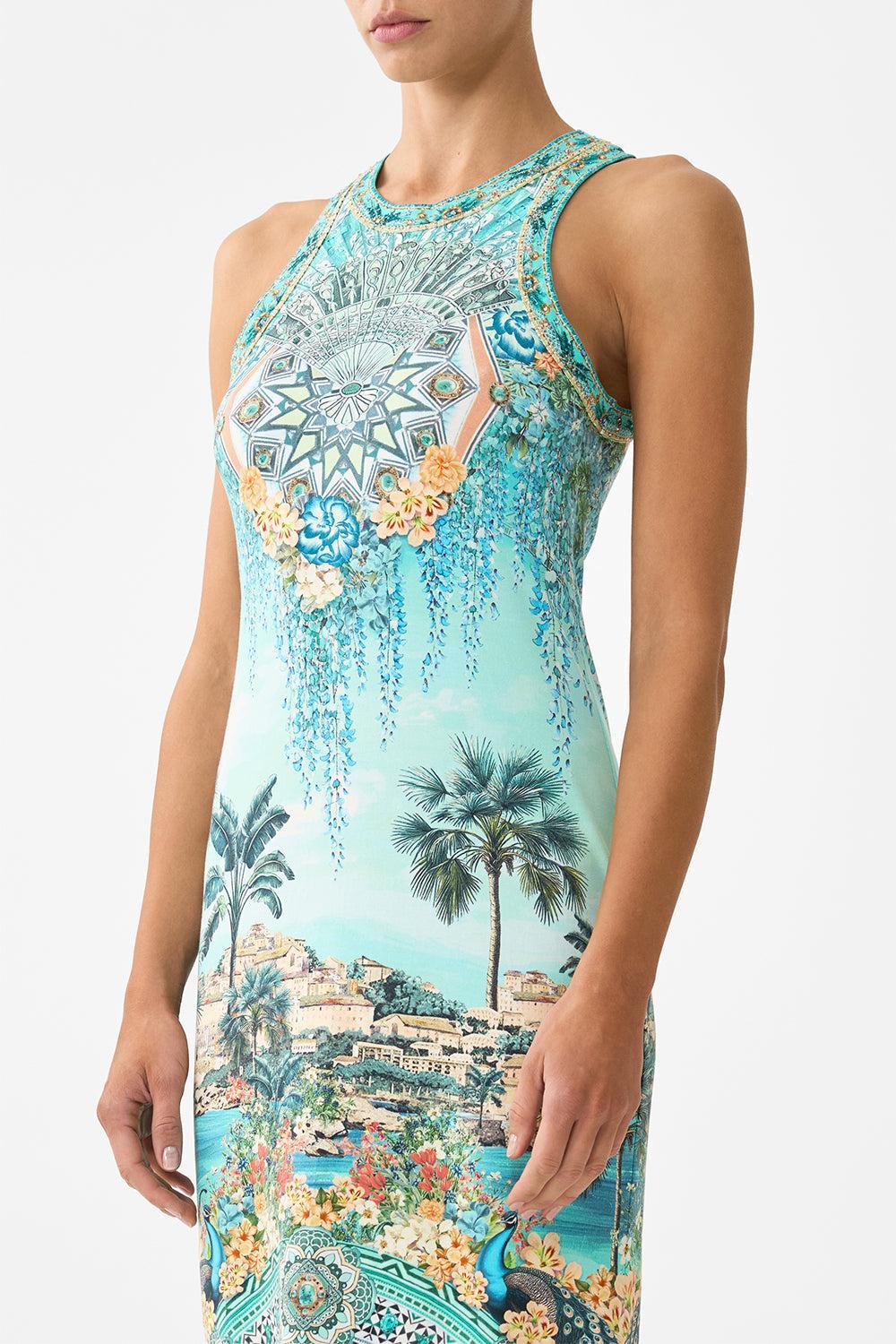 Sleeveless Tank Dress-MULTI-XS-CLOTHINGDRESSCASUAL-CAMILLA