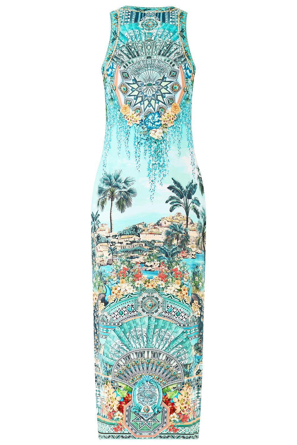 Sleeveless Tank Dress-MULTI-XS-CLOTHINGDRESSCASUAL-CAMILLA