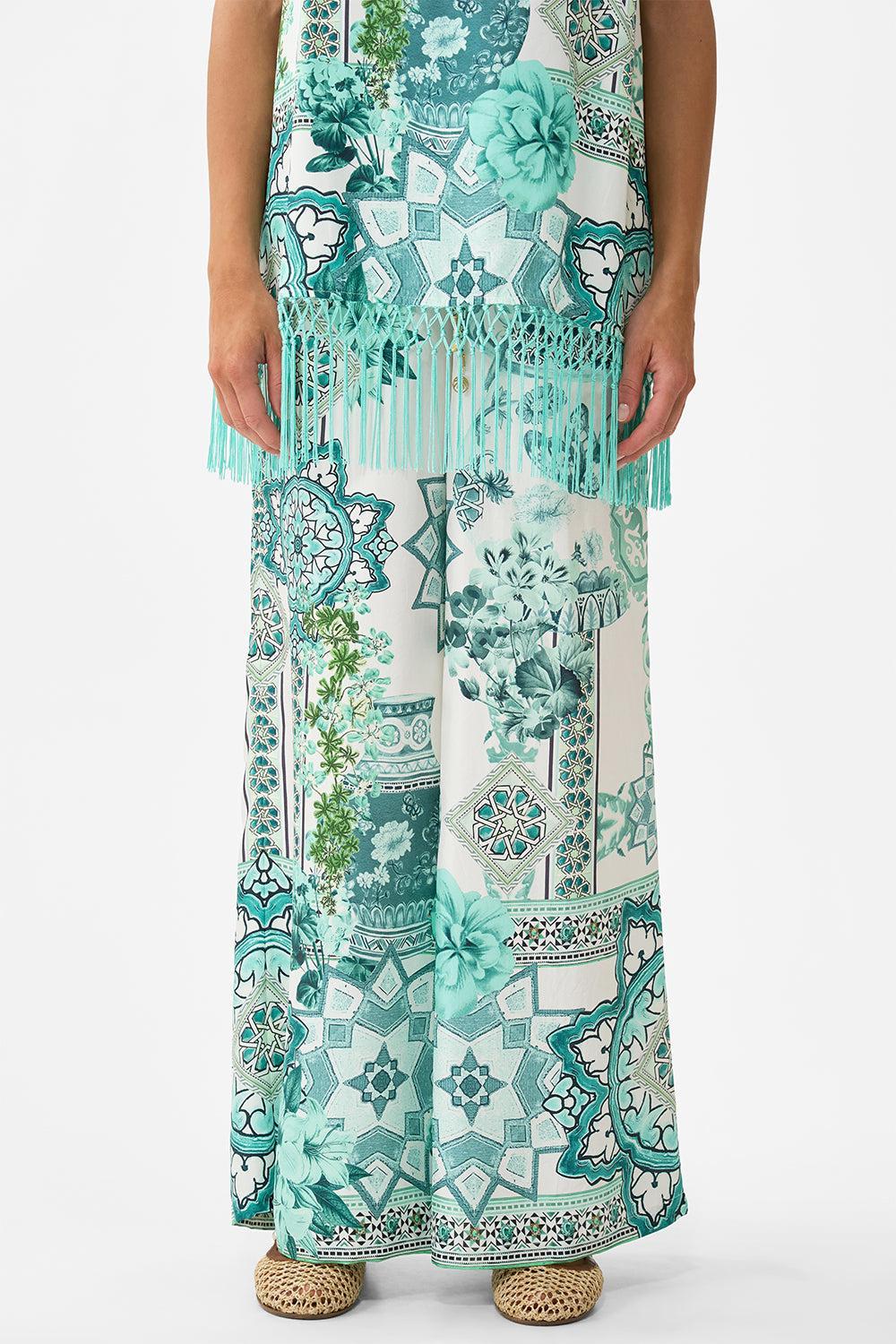 Tie Waist Lounge Pant-WHITE-XS-CLOTHINGPANTWIDE LEG-CAMILLA