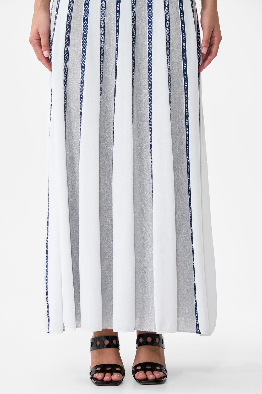 Halter Tie Knit Dress-WHITE-P/S-CLOTHINGDRESSCASUAL-CAMILLA