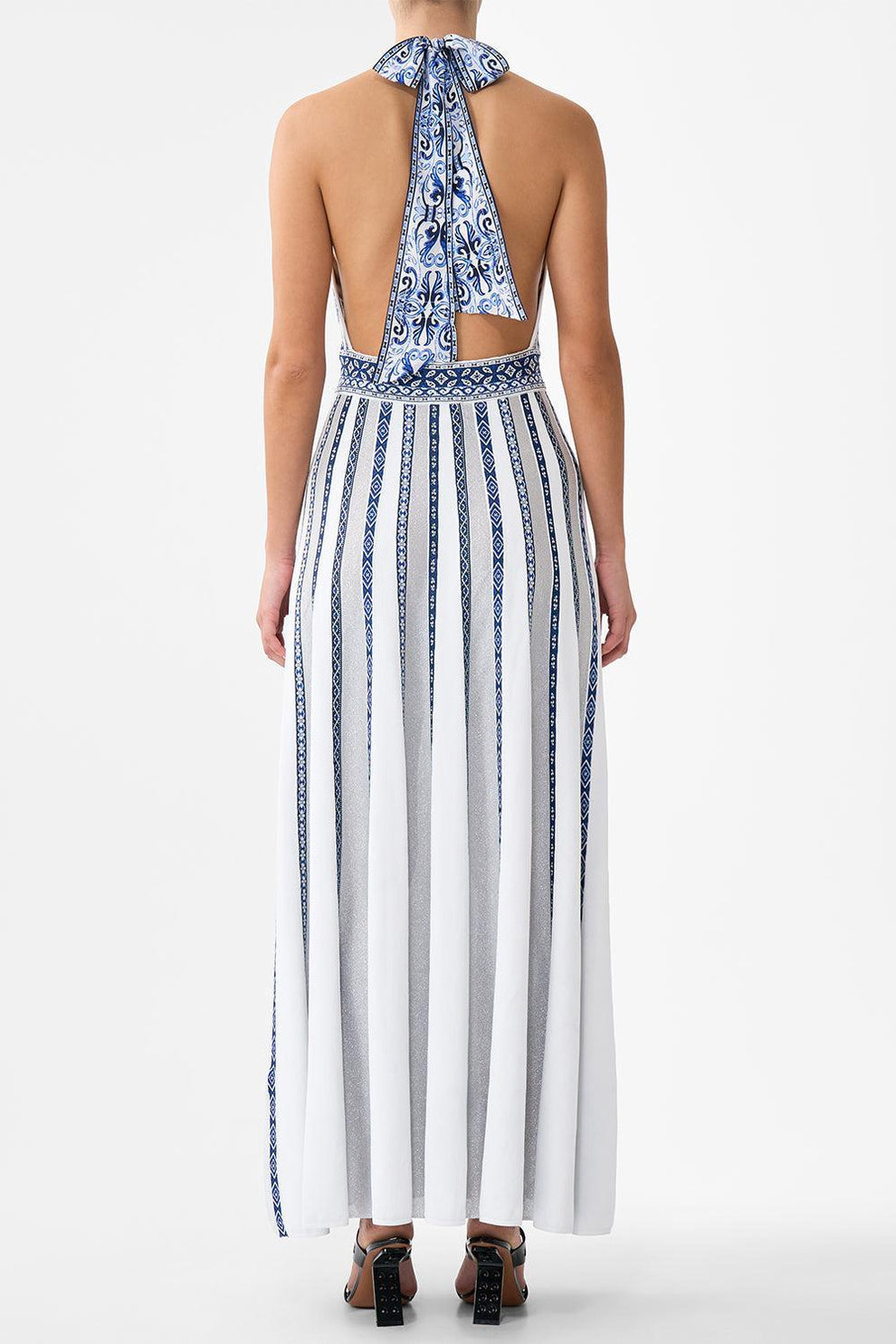 camilla halter dress Tie Knit resort26-dresses our jersey maxi dress Wedding Guest Dresses | Atria Signature Colors:French Rose