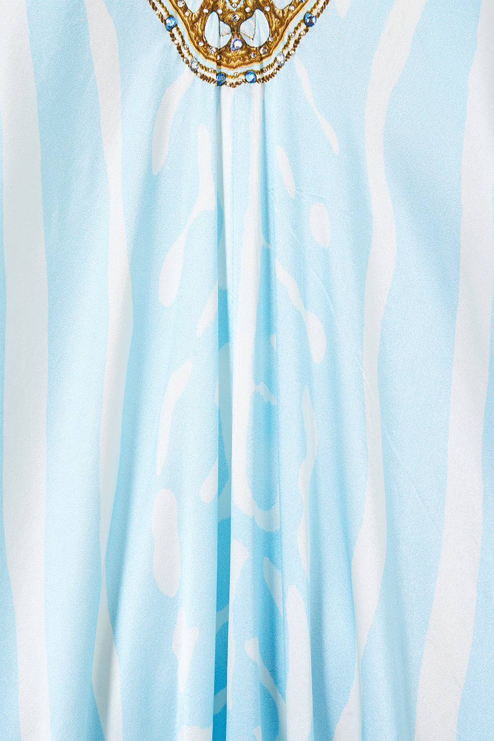  Draped Kaftan Maxi Dress-STRIPE-XS/S-CLOTHINGDRESSCASUAL-CAMILLA 