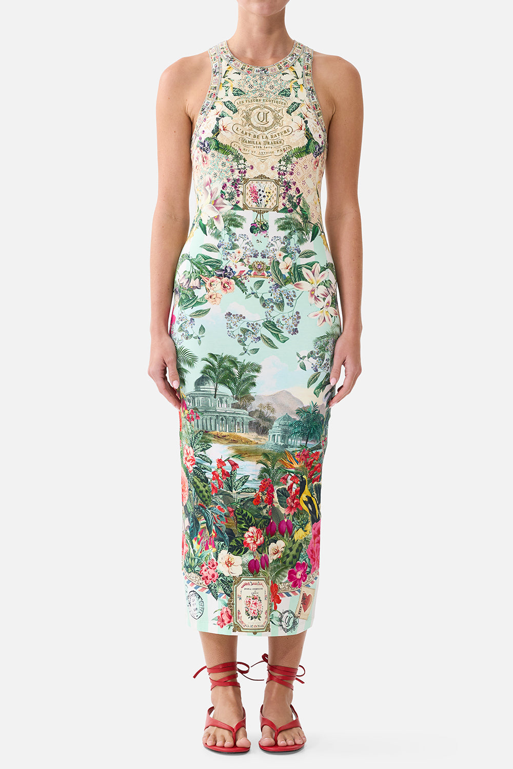Jersey Tank Midi Dress