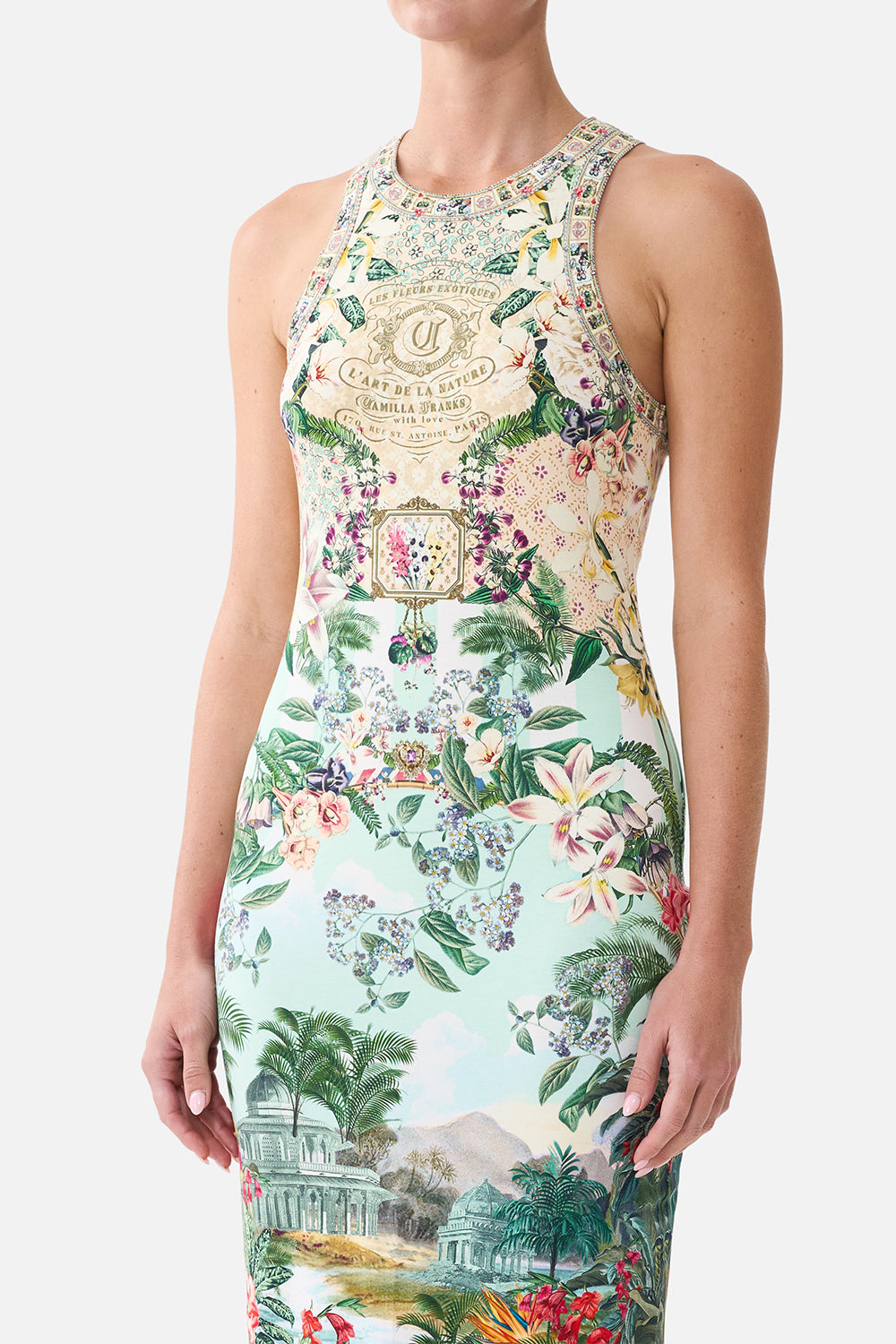 Jersey Tank Midi Dress