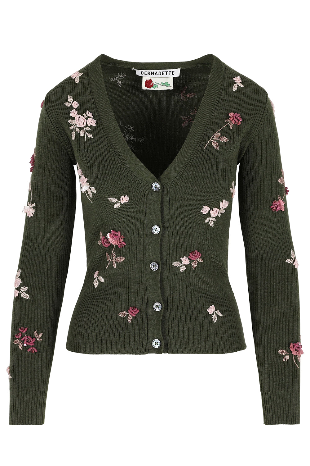 Karybelle Floral Embroidered Cardigan
