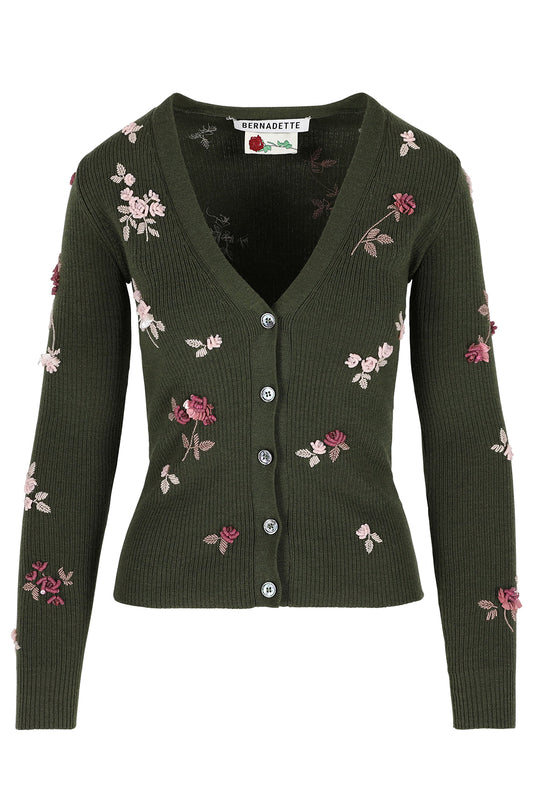 Karybelle Floral Embroidered Cardigan