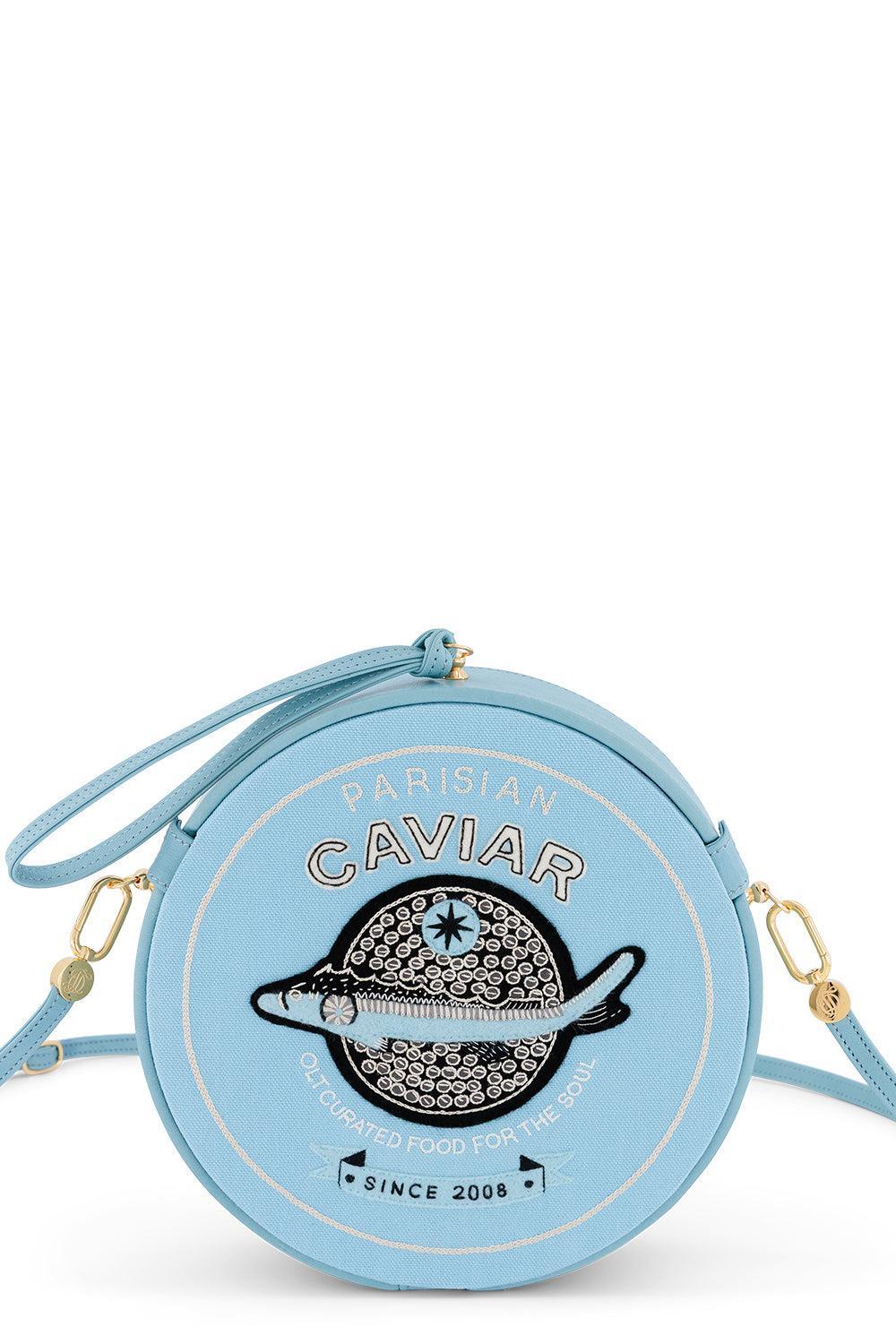 Parisian Caviar Oversize Bag-WHITE-HANDBAGTOP HANDLE-OLYMPIA LE TAN