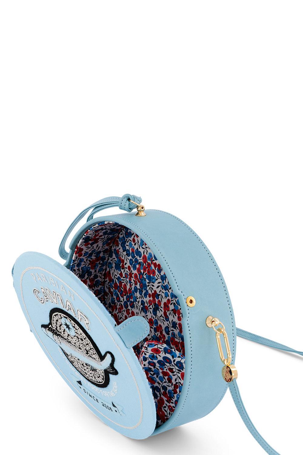Parisian Caviar Oversize Bag-WHITE-HANDBAGTOP HANDLE-OLYMPIA LE TAN