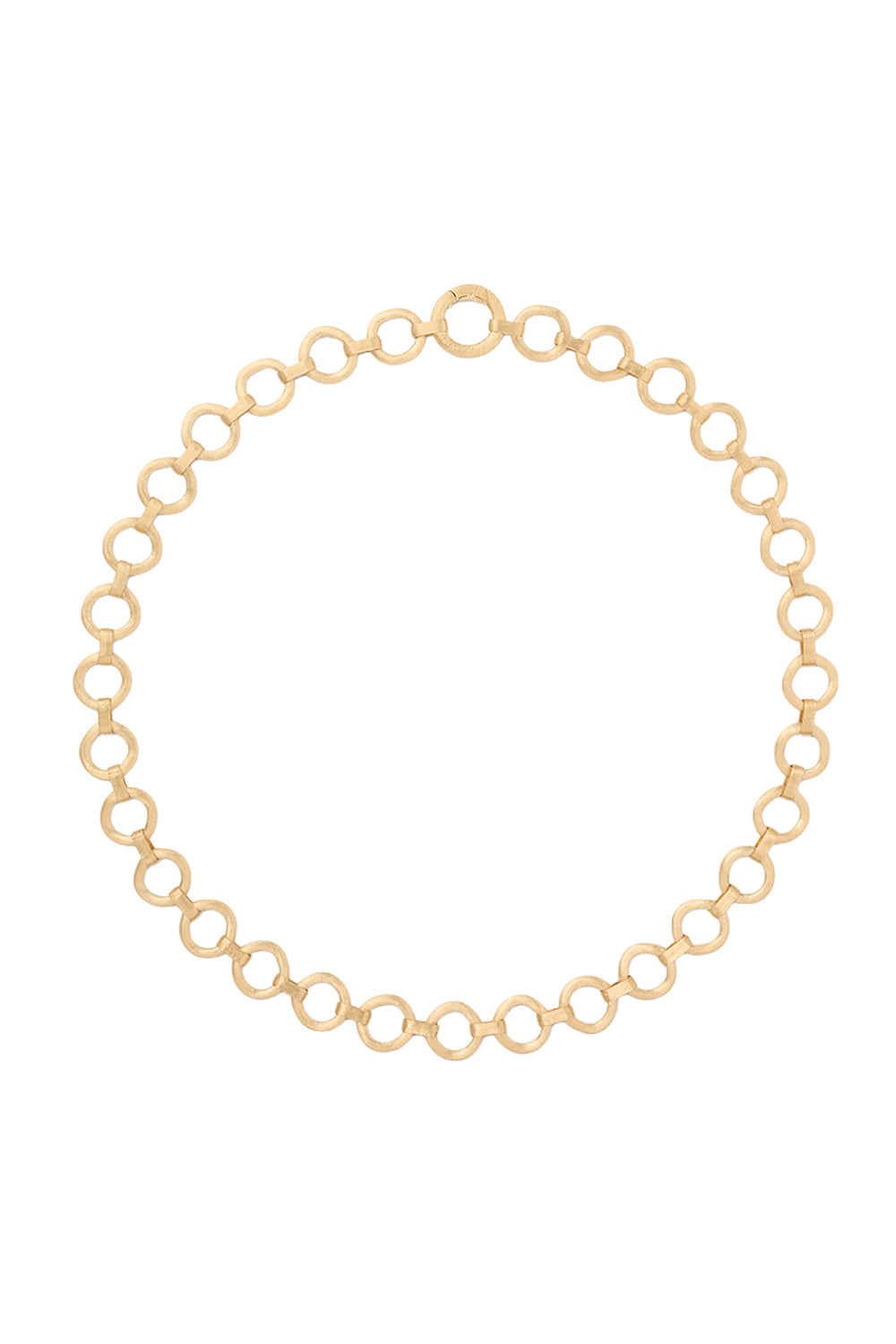 Jaipur Gold Flat Link Necklace