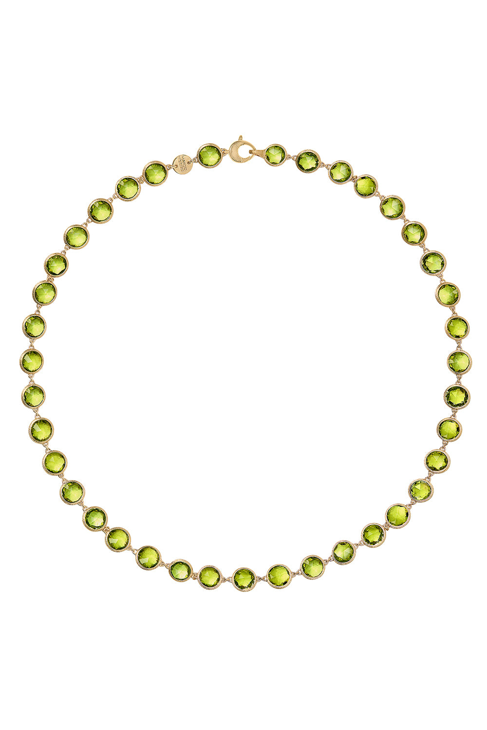 Peridot Jaipur Link Necklace