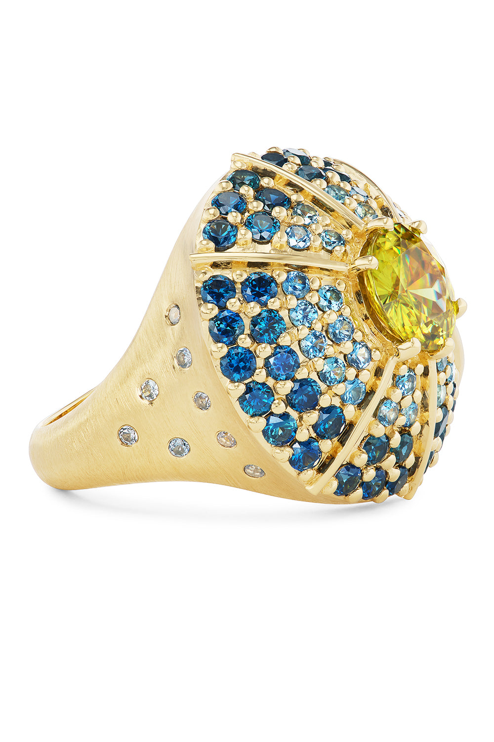 Sapphire Mossy Way Ring