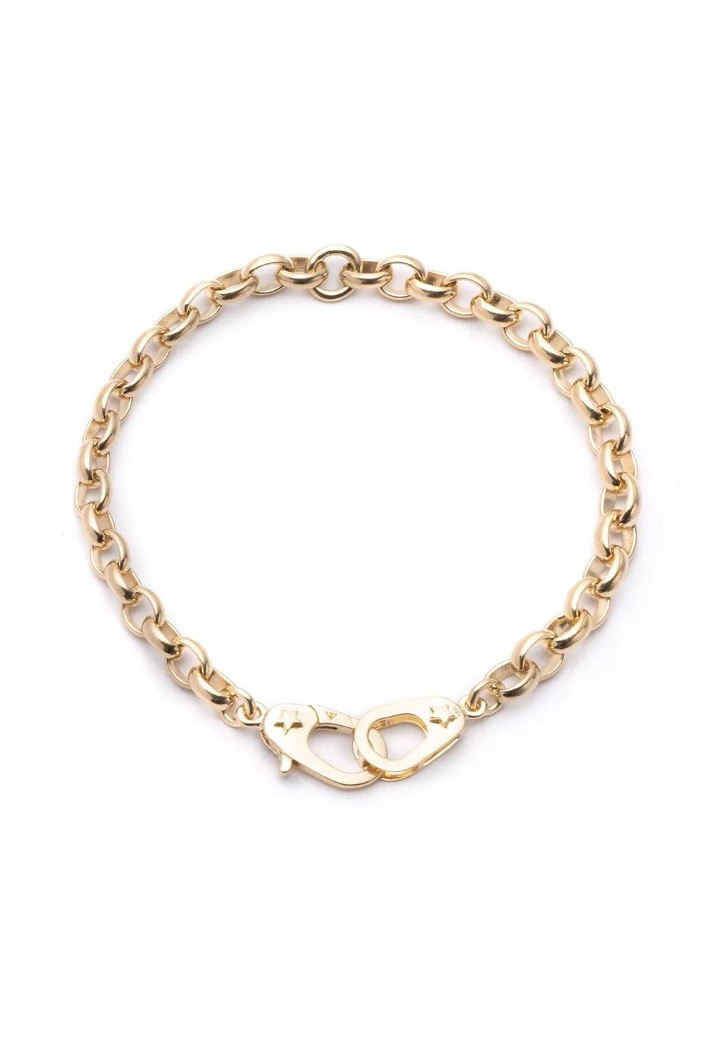 Sister Hook - Heavy Belcher Bracelet-YELLOW GOLD-JEWELRYFINE JEWELBRACELET O-FOUNDRAE