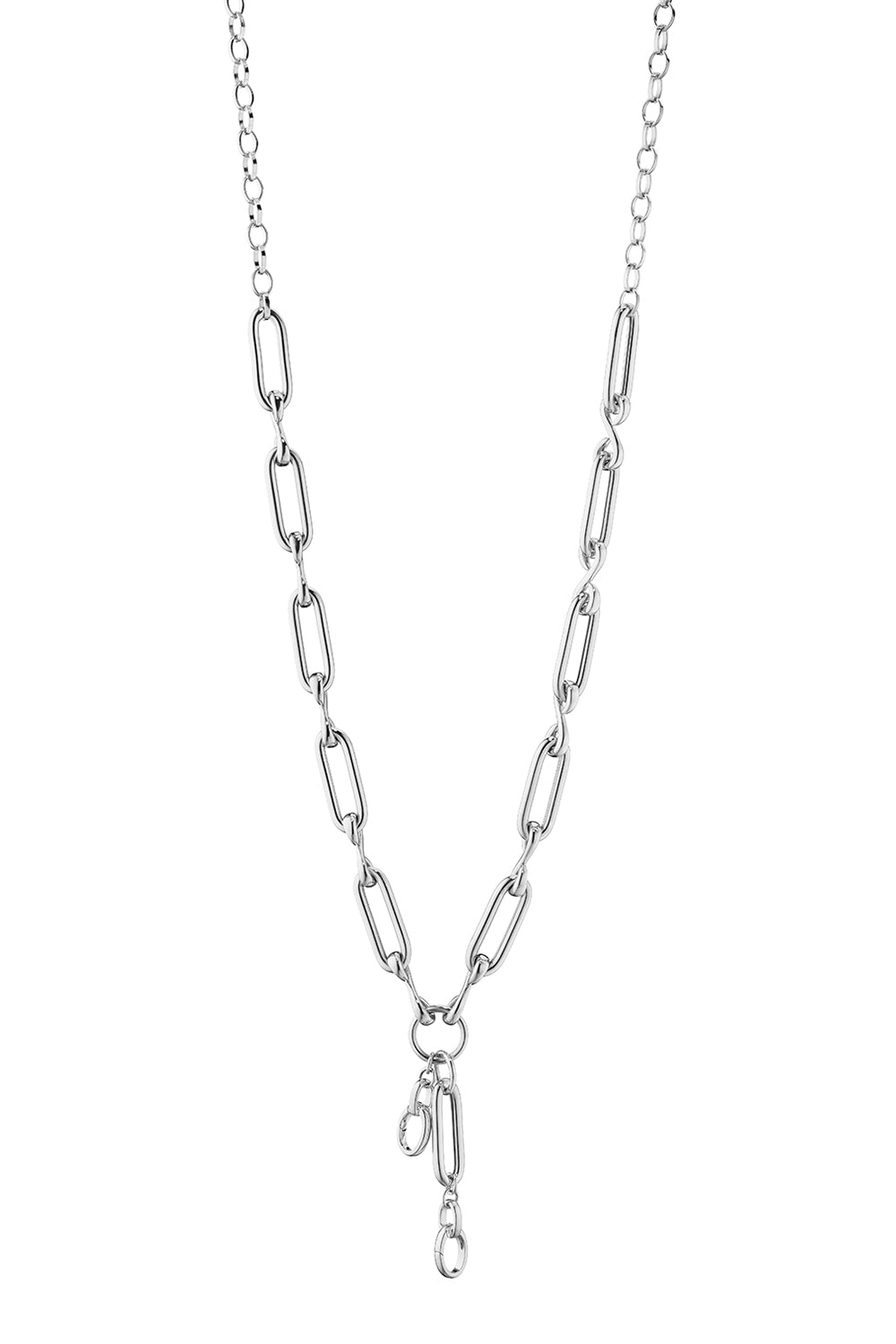 Infinity Classic Link Necklace-SILVER-18-JEWELRYFINE JEWELNECKLACE O-MONICA RICH KOSANN