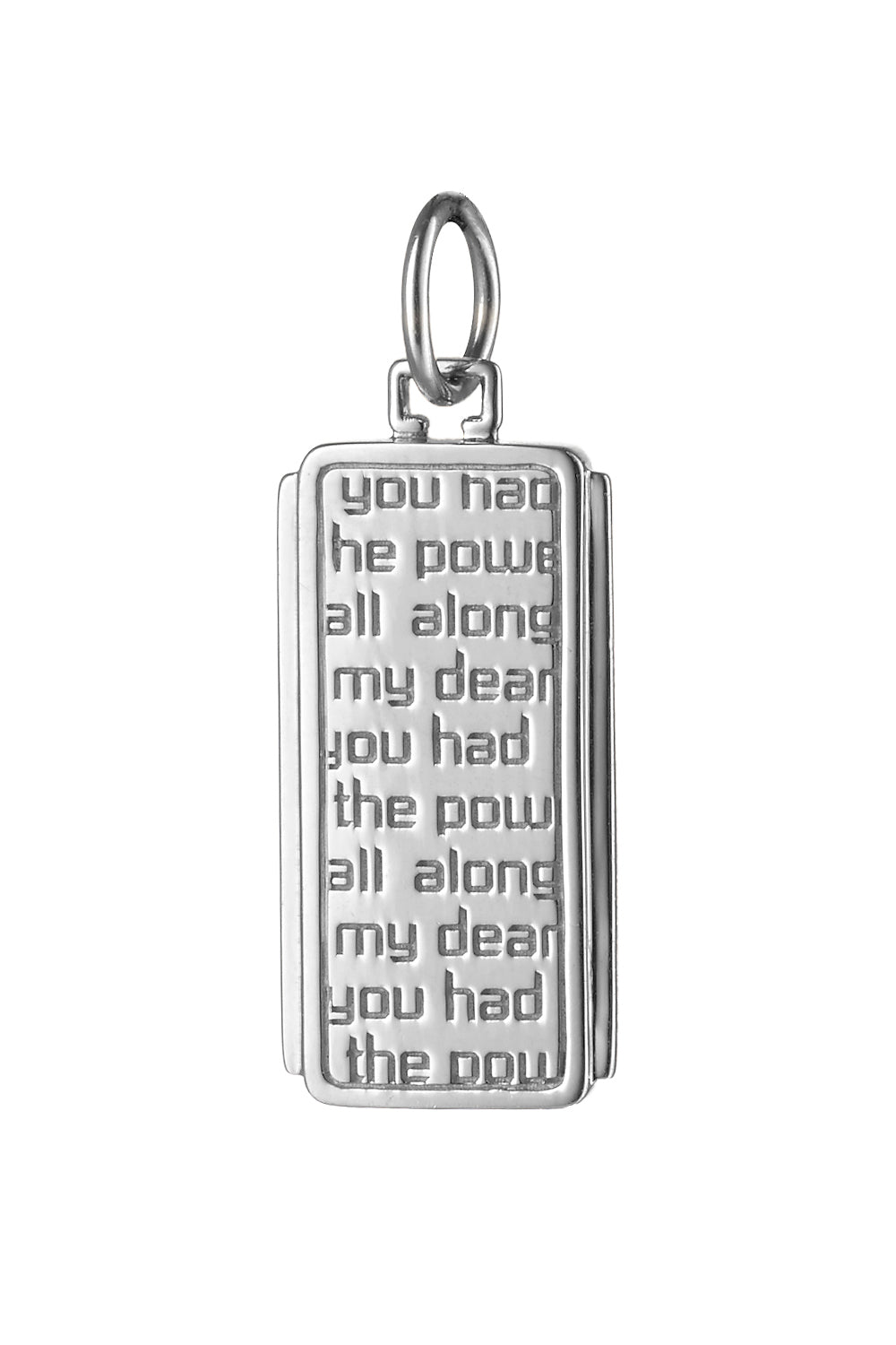 Dorothy Medallion Charm-SILVER-JEWELRYFINE JEWELPENDANT-MONICA RICH KOSANN