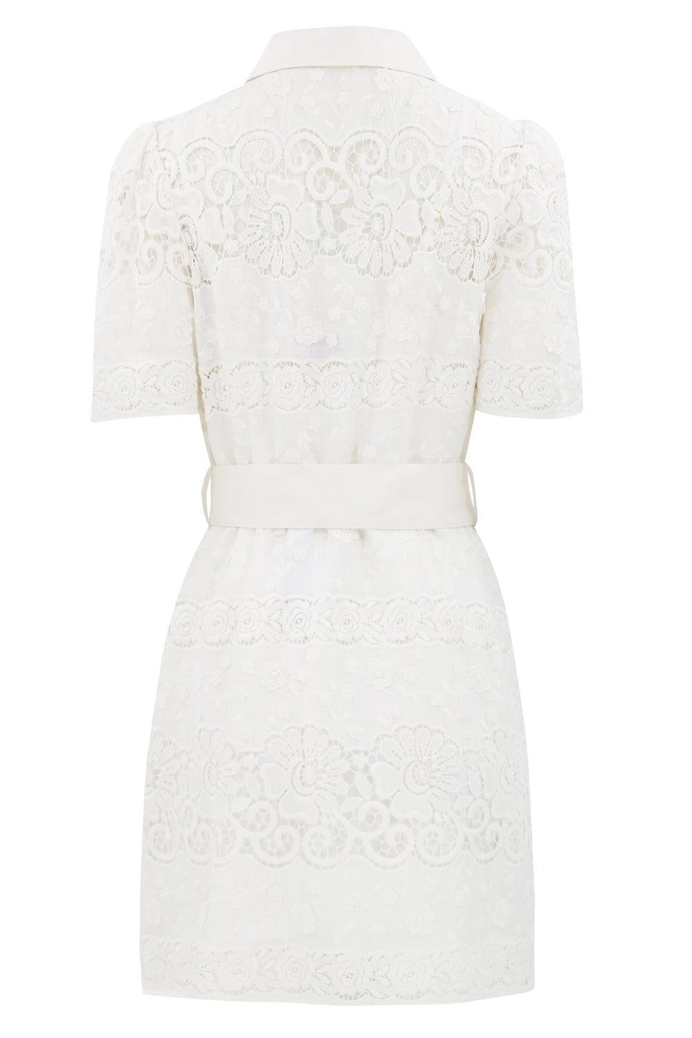 Valencia Dress - White-WHITE-0-CLOTHINGDRESSCASUAL-CHRISTY LYNN