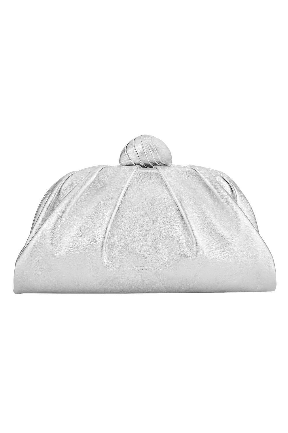 Cocoon Mini Pouch Bag - Silver Palladium