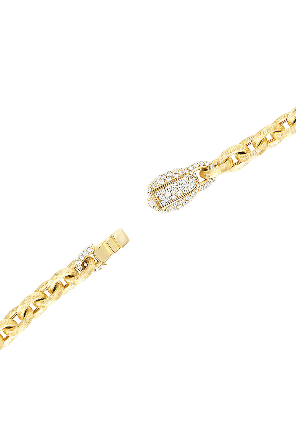 Diamond Libera Aura Chain Clasp Necklace