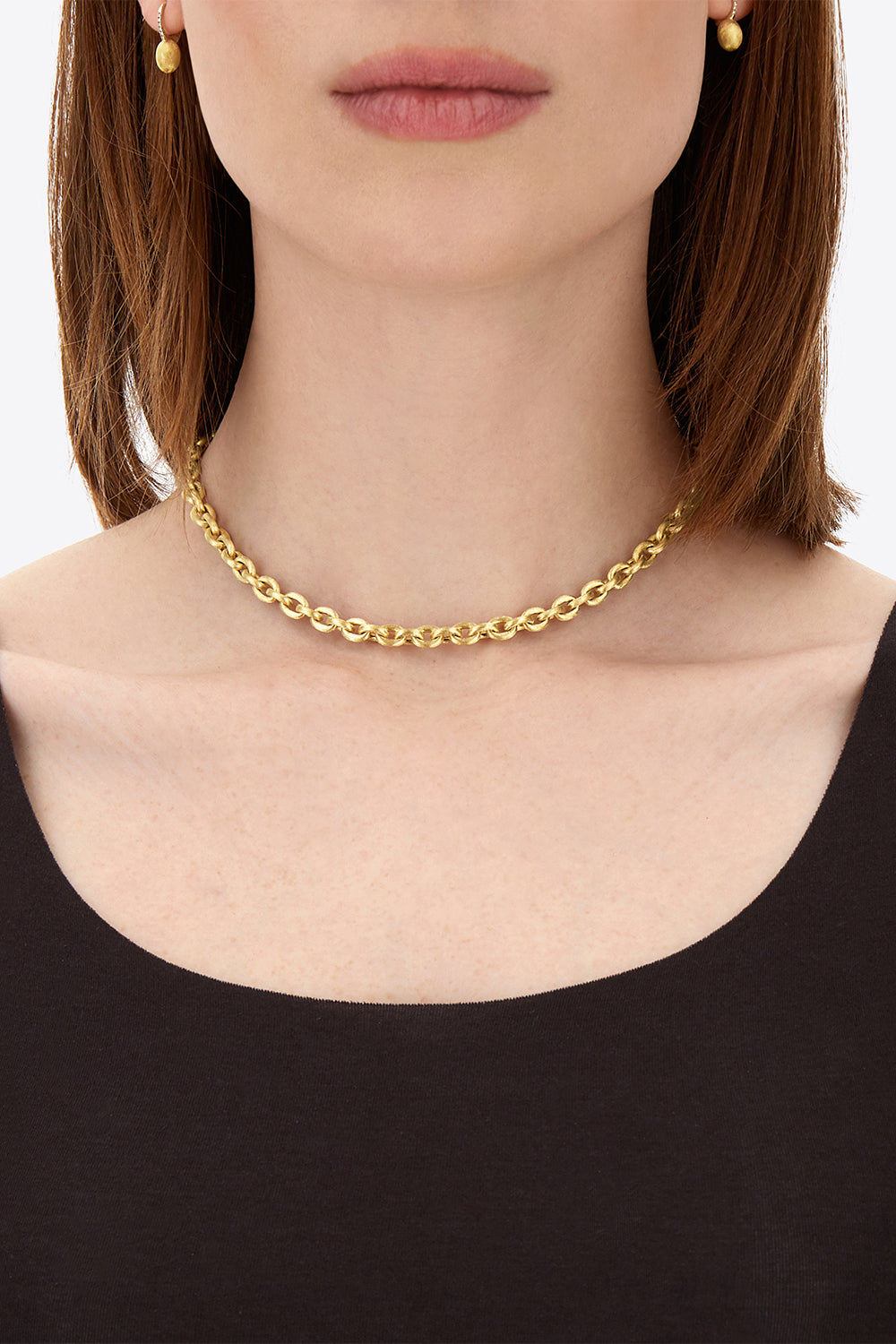 Diamond Libera Aura Chain Clasp Necklace