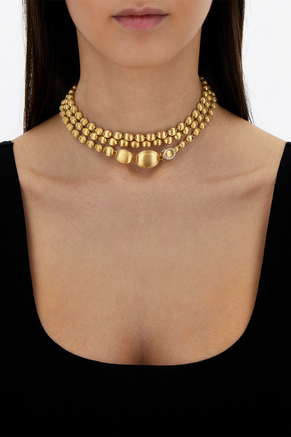 Diamond Ivy Long Necklace