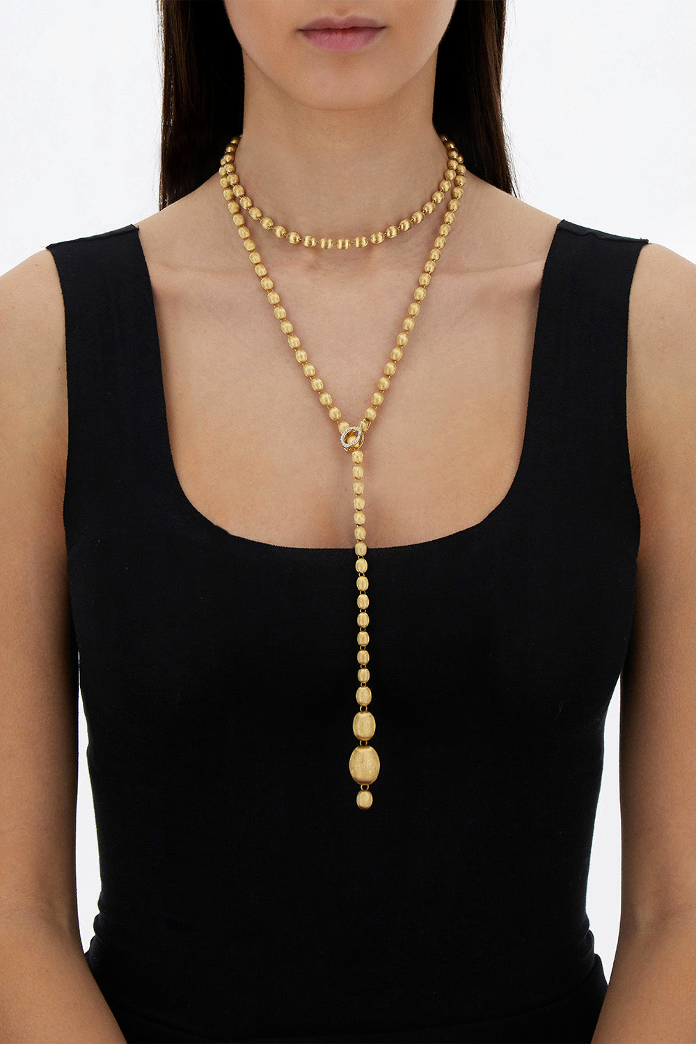 Diamond Ivy Long Necklace