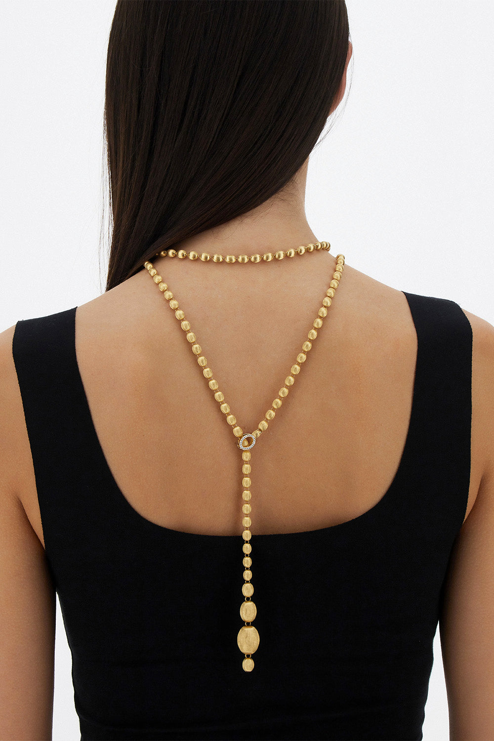 Diamond Ivy Long Necklace