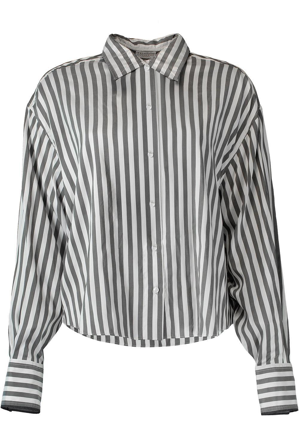 Wide Stripe Relaxed Shirt