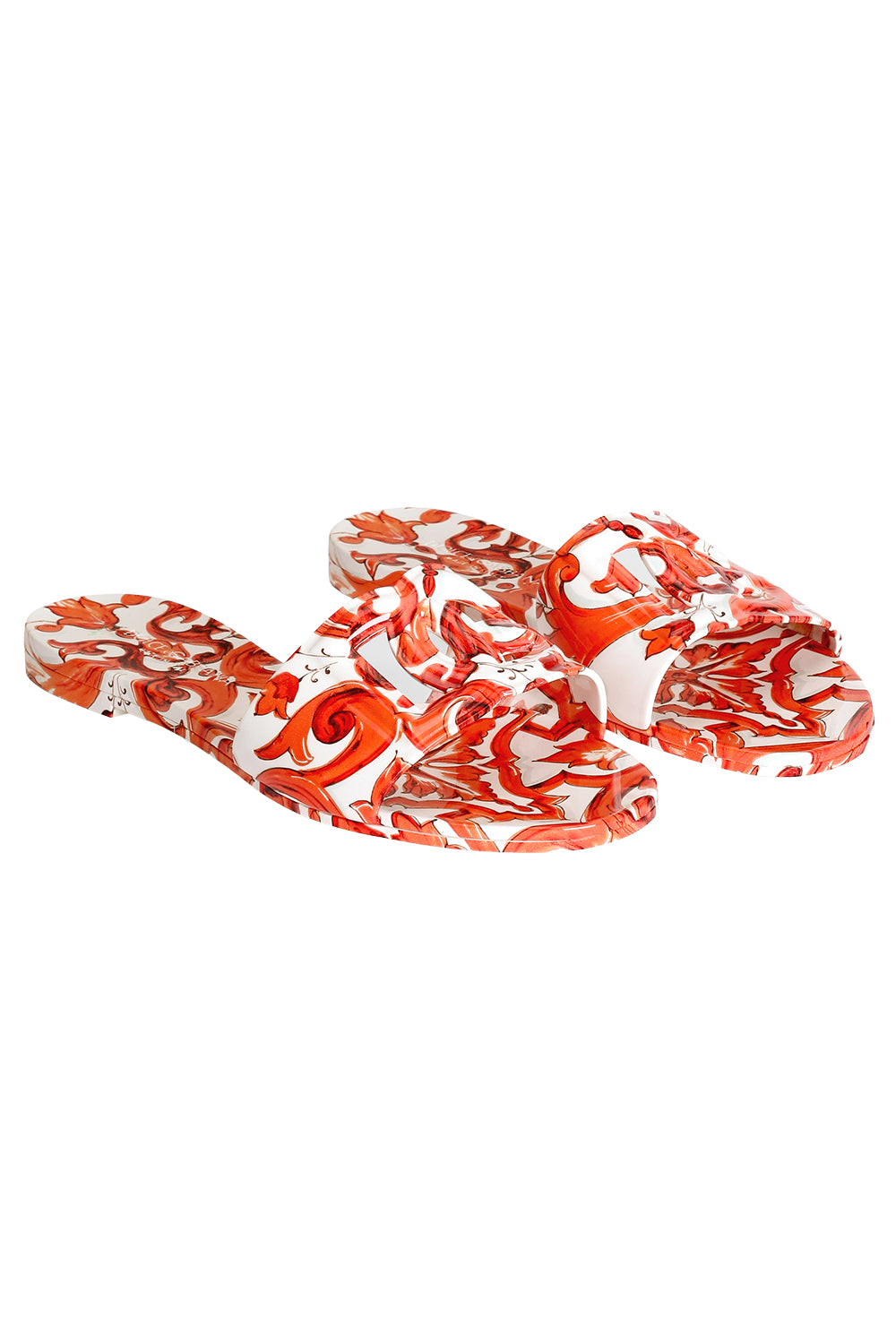 Beachwear Slider - Maiolica Orange