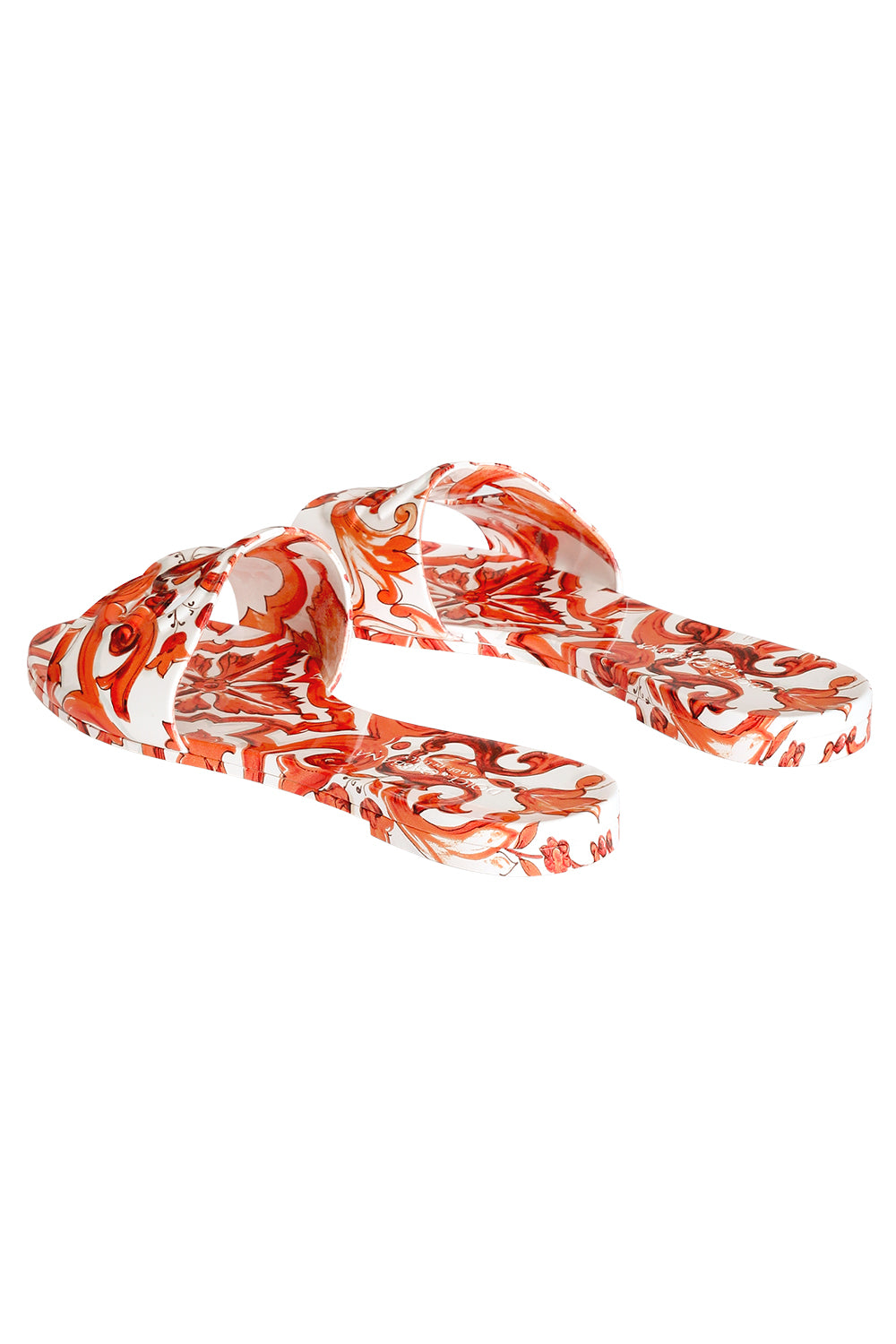 Beachwear Slider - Maiolica Orange