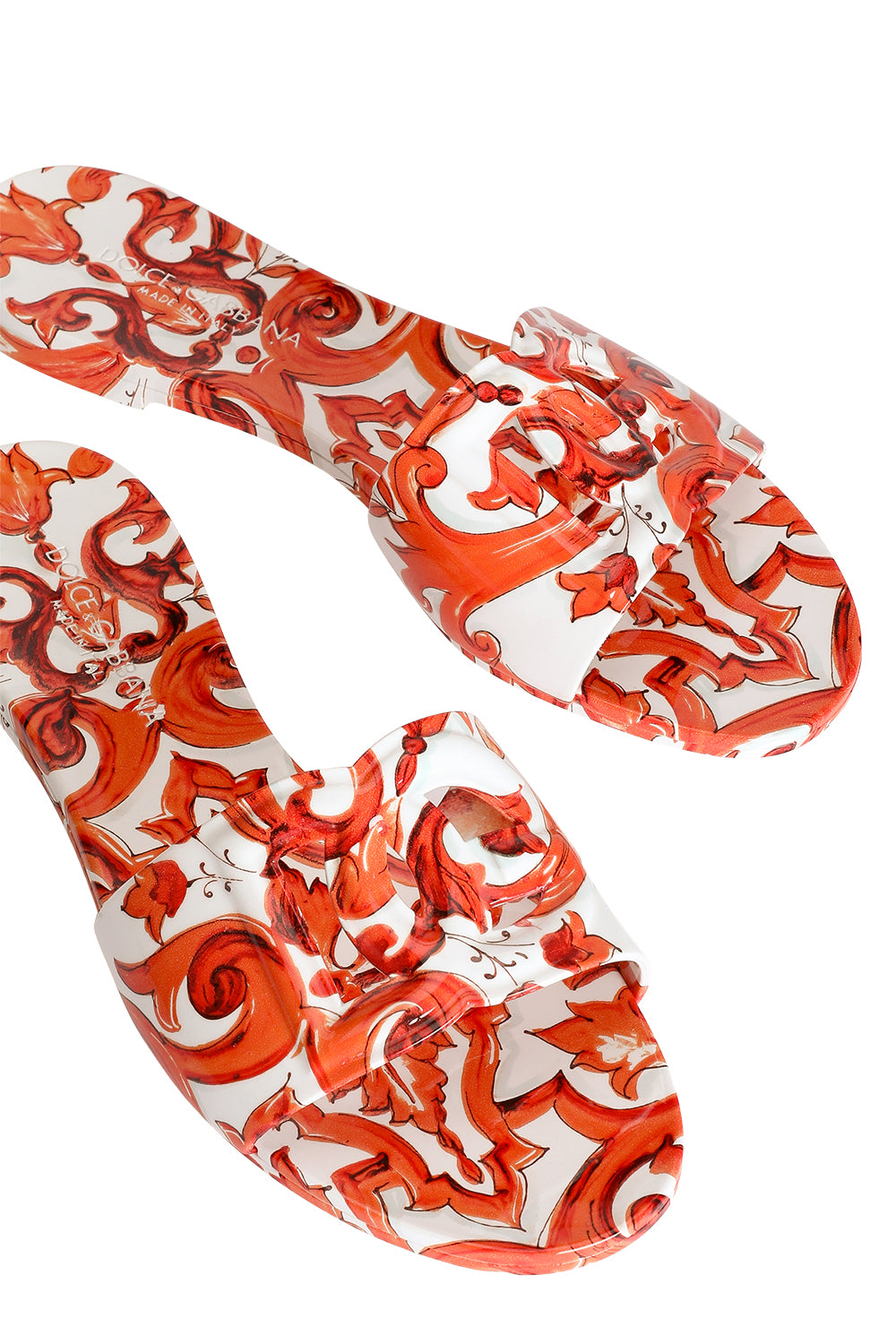 Beachwear Slider - Maiolica Orange