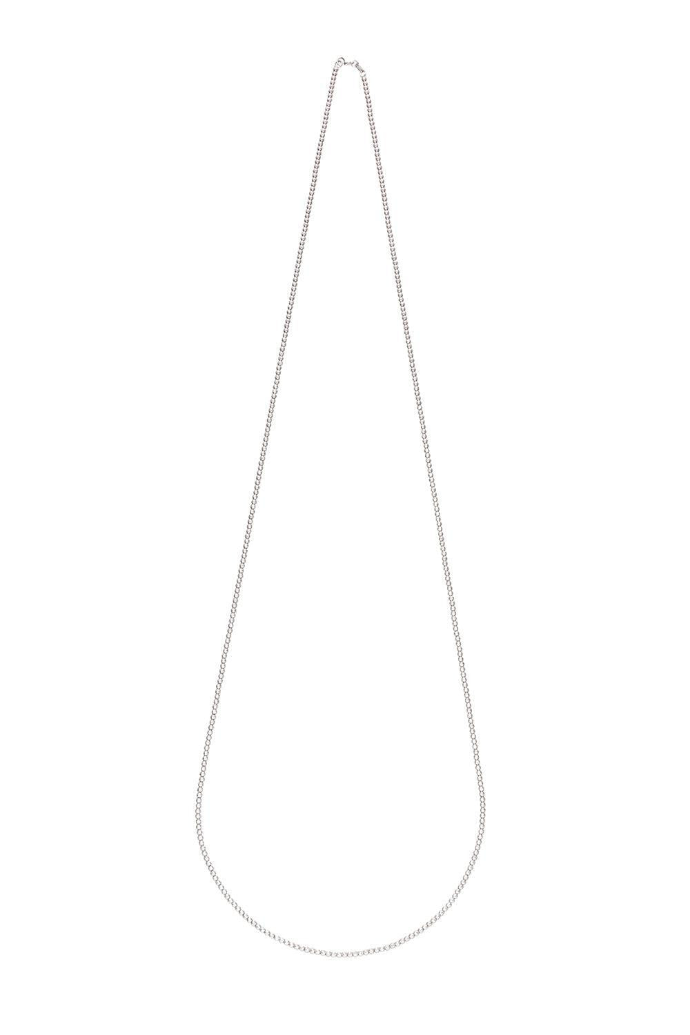 Discoball Necklace - White Gold-WHITE GOLD-40-JEWELRYFINE JEWELNECKLACE O-CAROLINA BUCCI