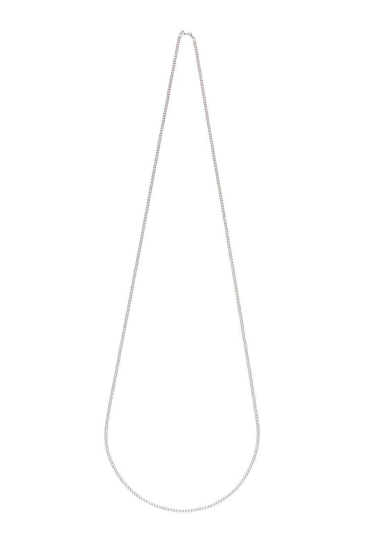 Discoball Necklace - White Gold-WHITE GOLD-40-JEWELRYFINE JEWELNECKLACE O-CAROLINA BUCCI