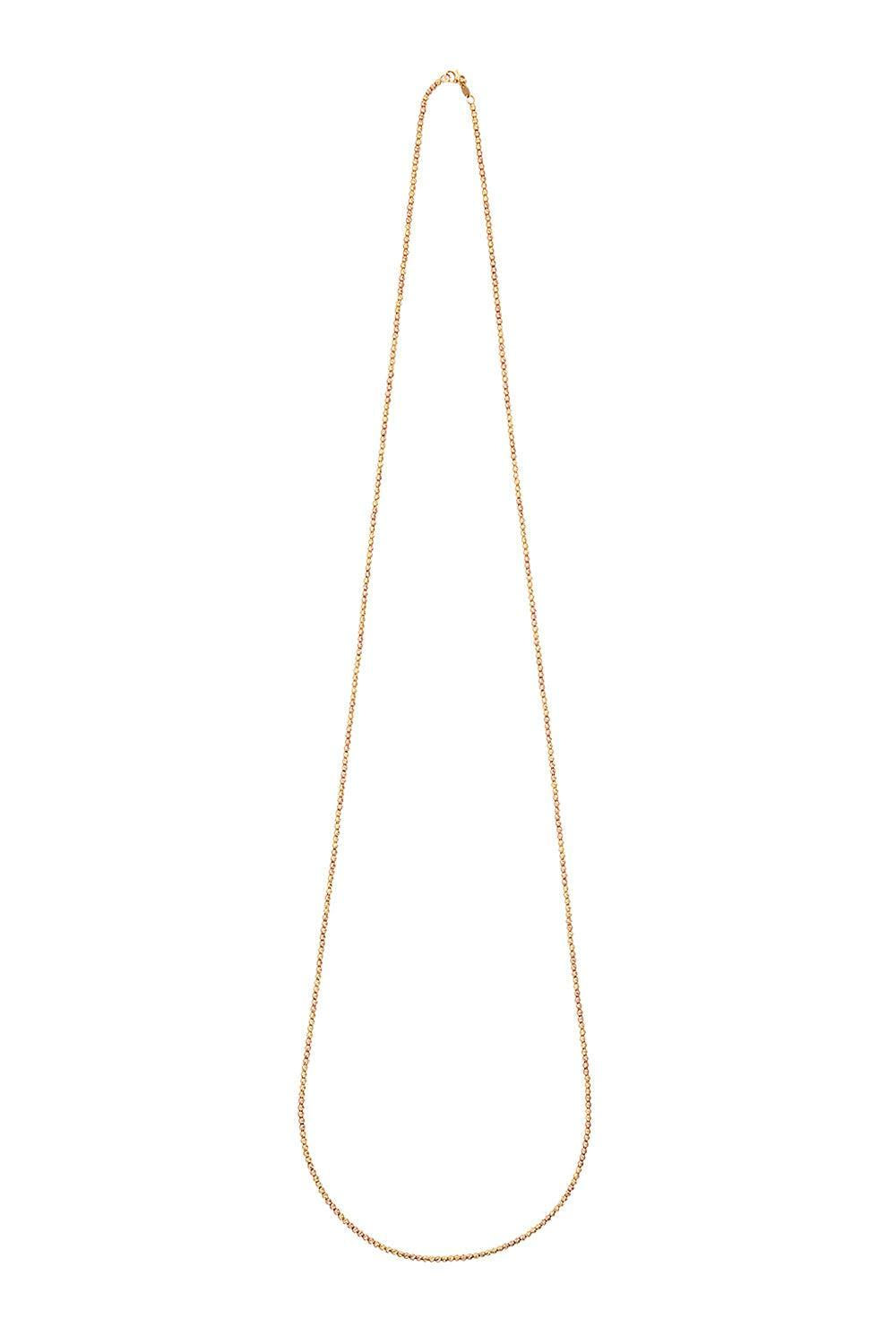 Discoball Necklace - Yellow Rose Gold-YELLOW/PINK-70-JEWELRYFINE JEWELNECKLACE O-CAROLINA BUCCI