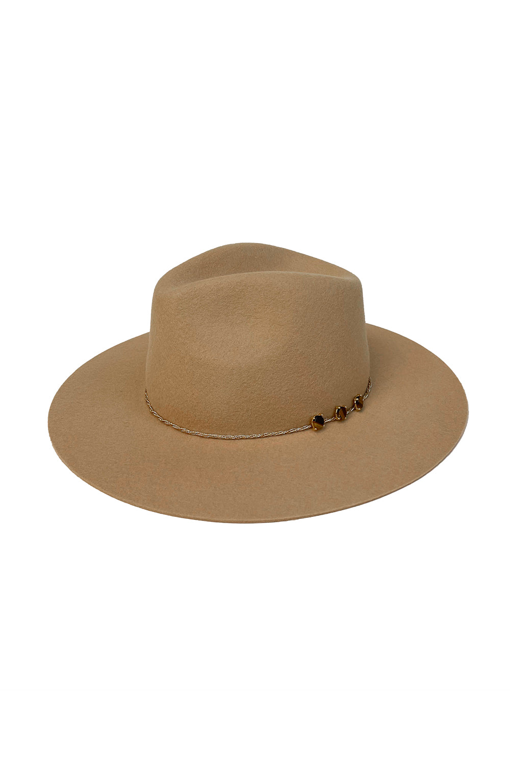 Angele Hat - Beige-BEIGE-S-ACCESSORIEHEADWEAR-VAN PALMA