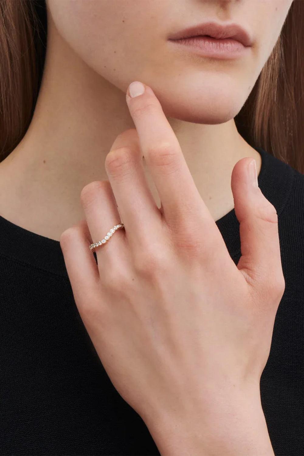 Diamond Chere Grace Ring-YELLOW GOLD-6-JEWELRYFINE JEWELRING-SOPHIE BILLE BRAHE