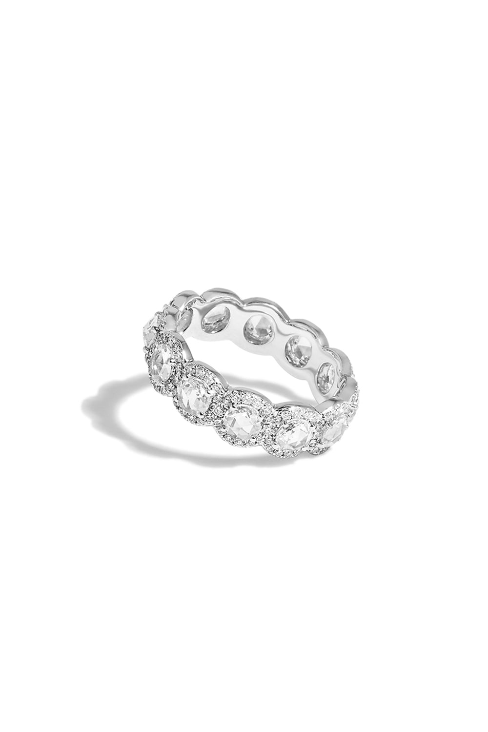 Scallop Eternity Ring-WHITE GOLD-6-JEWELRYFINE JEWELRING-64 FACETS