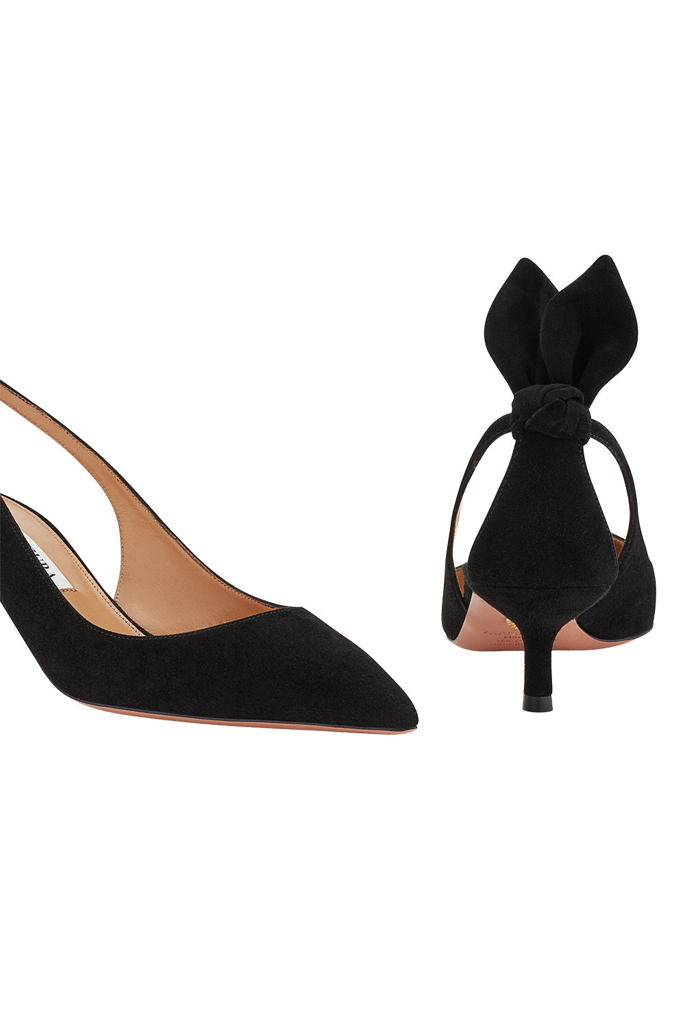 Bow Tie Pump 50 - Black