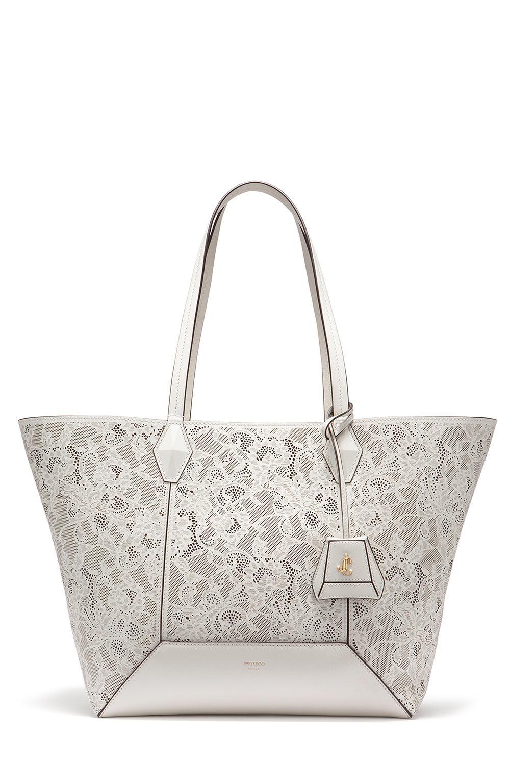 Diamond MediumTote-NAT/GOLD-HANDBAGTOTES-JIMMY CHOO