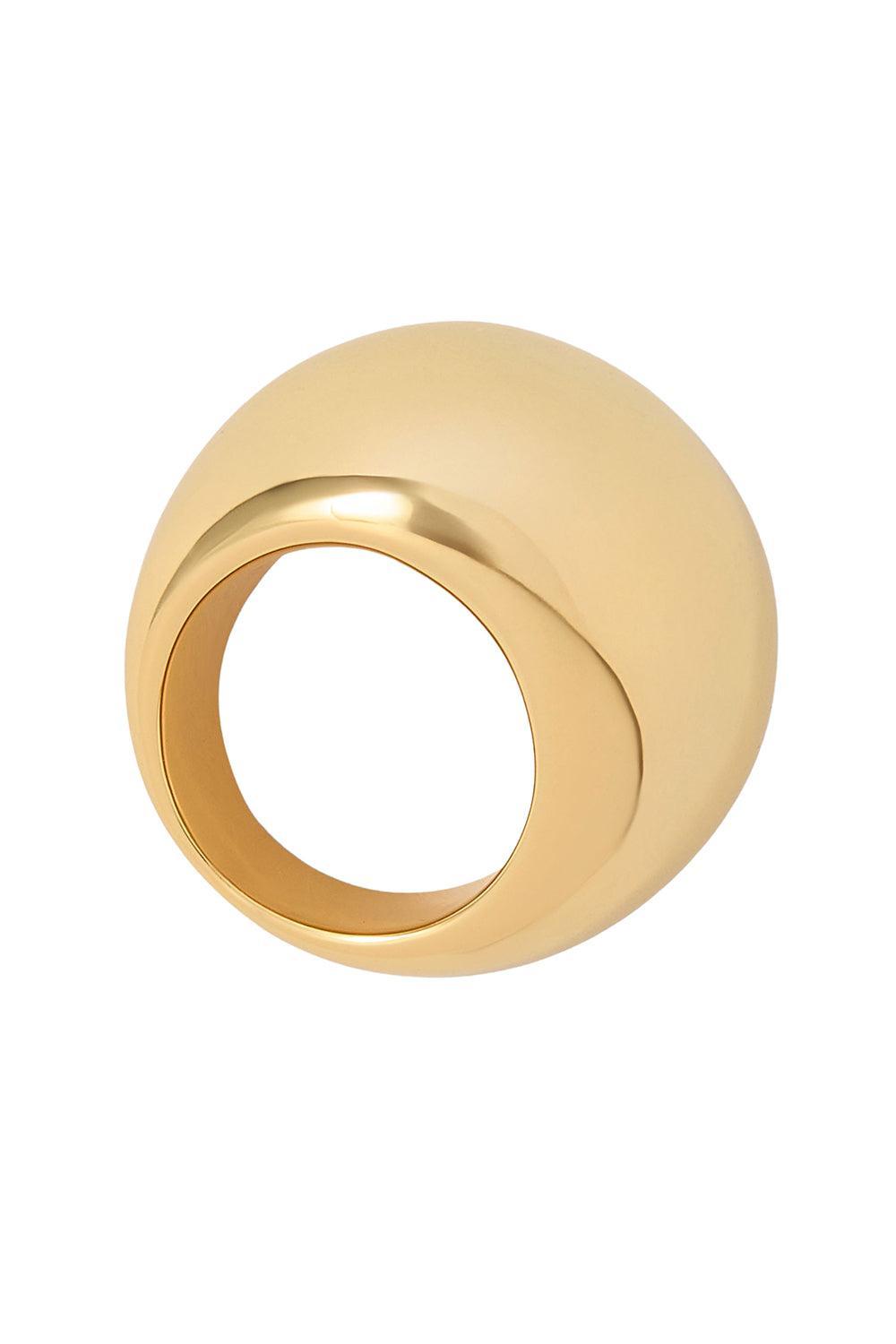 Puffy Cocktail Ring-YELLOW GOLD-7-JEWELRYBOUTIQUERING-JENNIFER FISHER