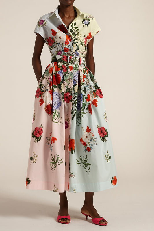 Edrina Dress - Light Pastel Blue