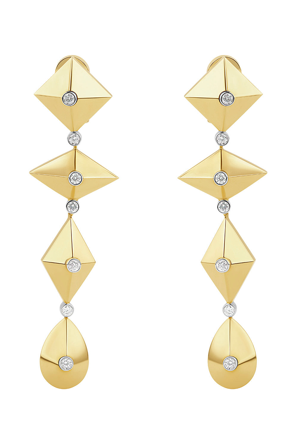 Diamond Strata Earrings