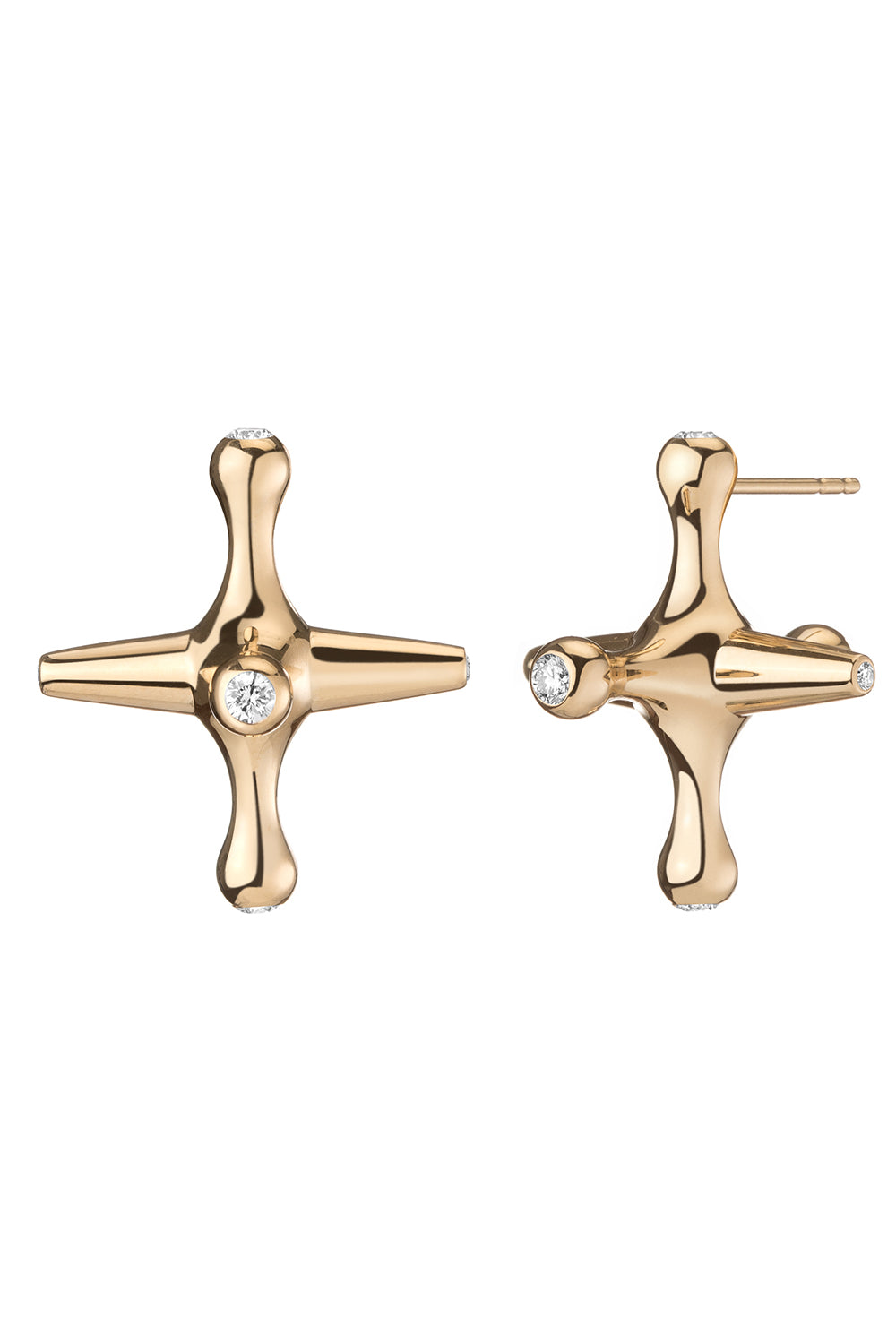 Diamond Reminisce Jacks Earrings