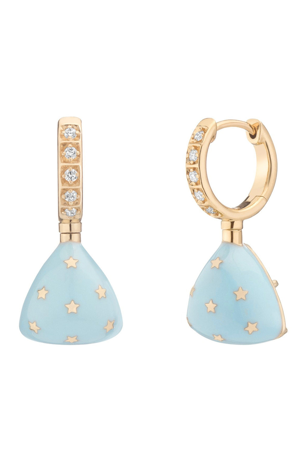Aquamarine Diamond Alter Ego Earrings