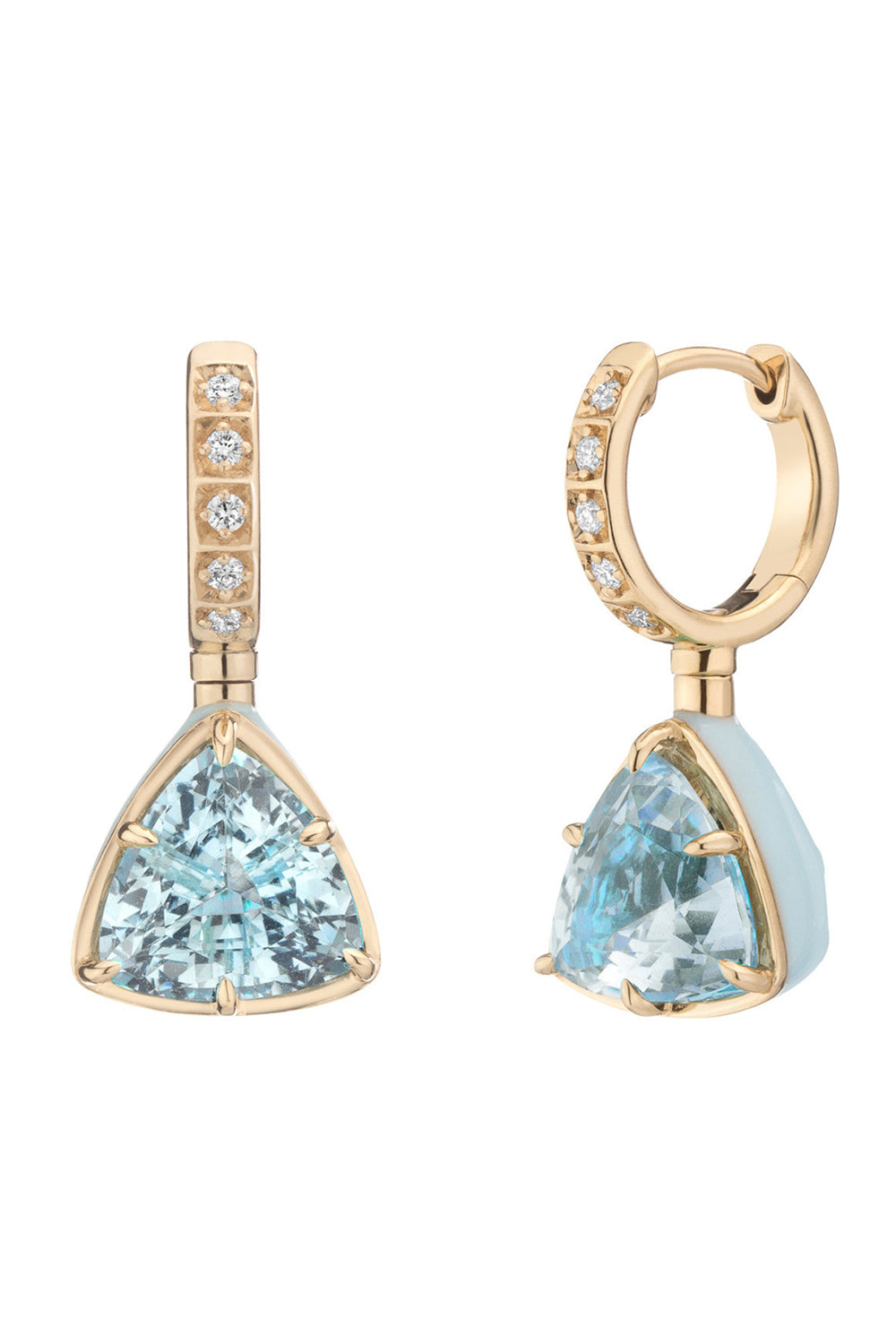 Aquamarine Diamond Alter Ego Earrings