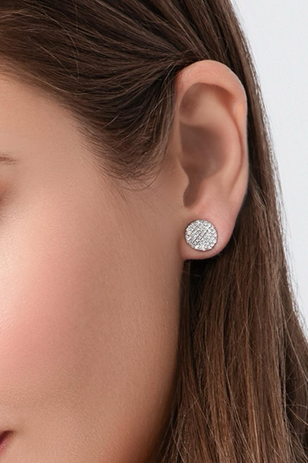 Mini Infinity Stud Earrings-YELLOW GOLD-SMALL-JEWELRYFINE JEWELEARRING-PHILLIPS HOUSE