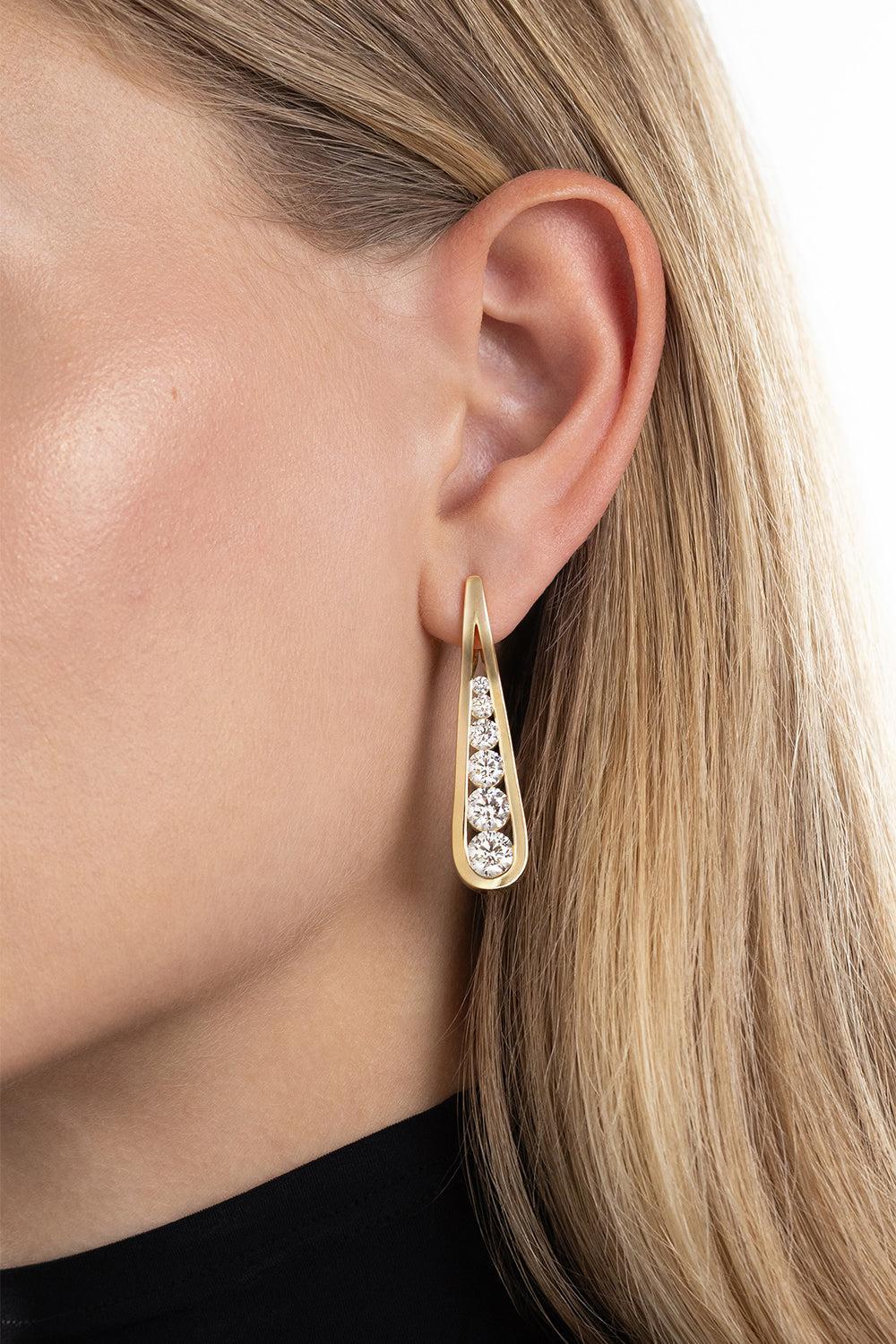 Diamond Large Daphne Joy Earrings-YELLOW GOLD-L-JEWELRYFINE JEWELEARRING-MELISSA KAYE
