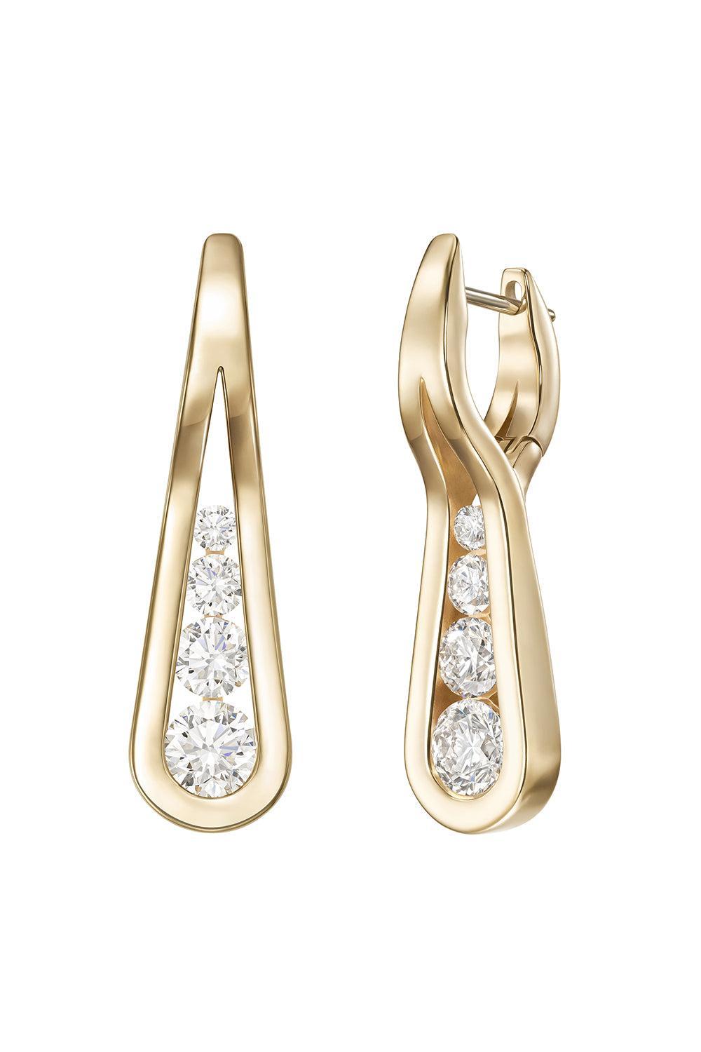 Diamond Daphne Joy Earrings-YELLOW GOLD-JEWELRYFINE JEWELEARRING-MELISSA KAYE