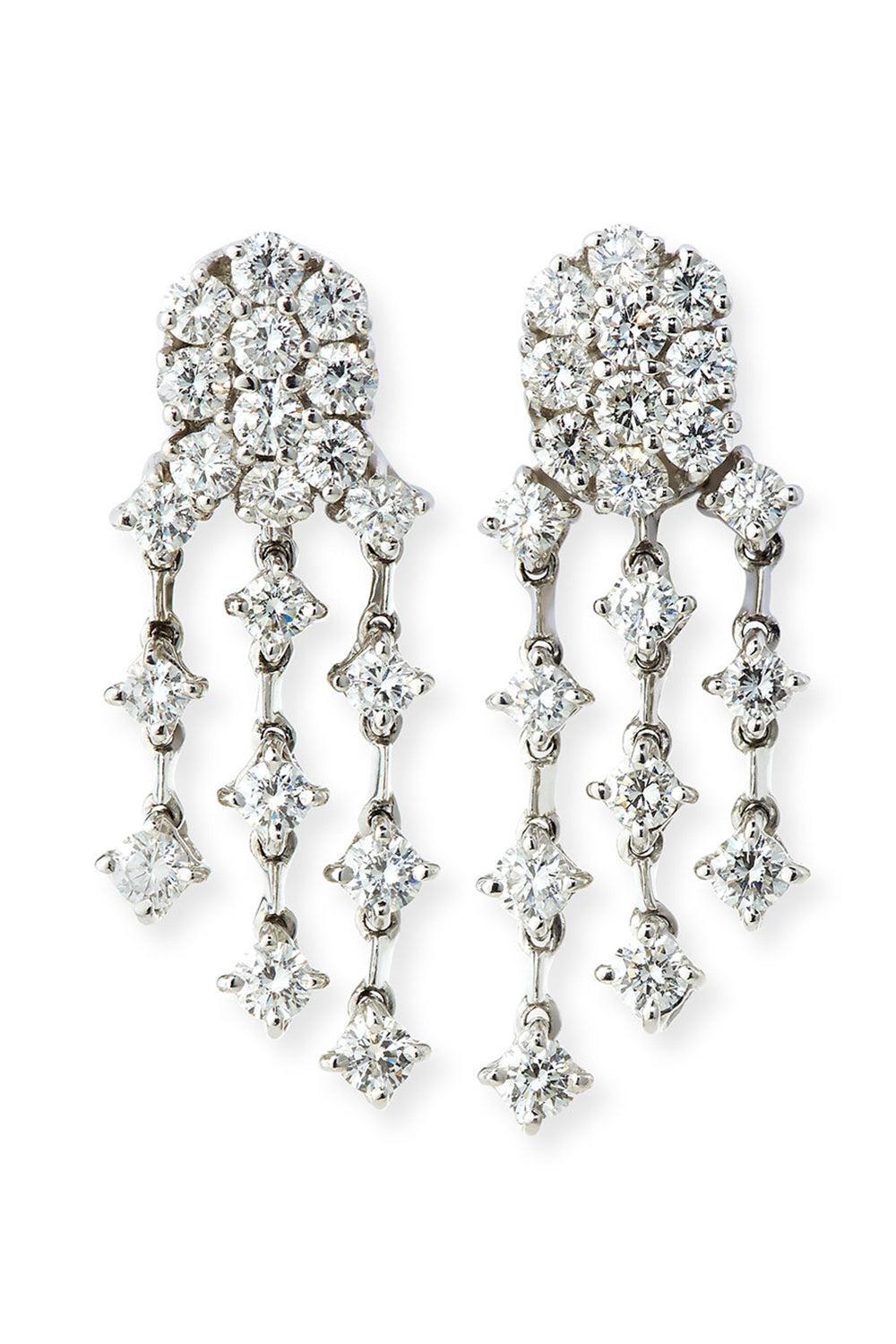 Diamond Chandelier Earrings-WHITE GOLD-JEWELRYFINE JEWELEARRING-ANDREOLI